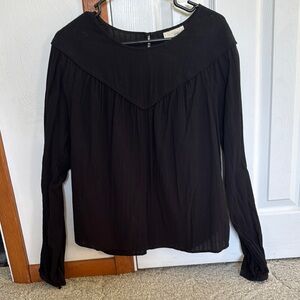 Elegant Black Women's Top
